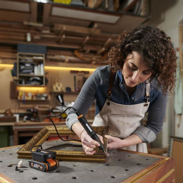 Worx Profesyonel Devir Ayarlı Gravür Seti + 34 Parça