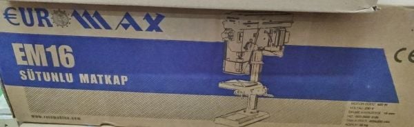 Euromax M16 Sütunlu Matkap 16 mm