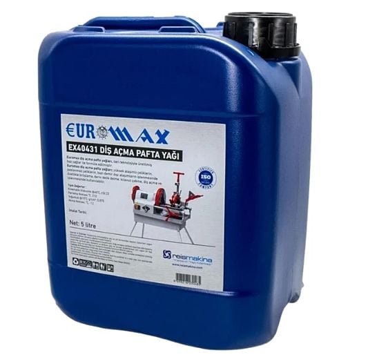 Euromax EX40431 Diş Açma Pafta Yağı 5 Litre