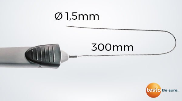 Testo 0602 0593 Esnek ve Daldırma Özellikli K Tipi Prob