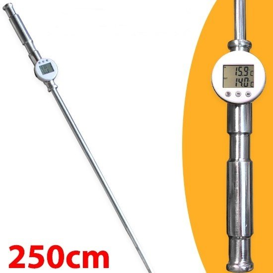 Loyka  ATS 2500 Yığın ısı ölçer probu 2,50 Metre Daldırma Probu
