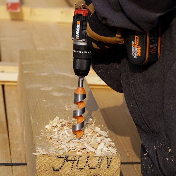 WORX WX354.4 Li-ion Çift Akülü Profesyonel Şarjlı Darbeli Matkap  20Volt/4.0Ah