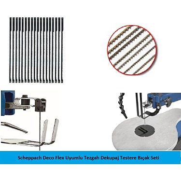 Scheppach Üniversal Kıl Testere Seti  5x12 mm