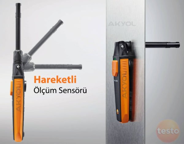 Testo 605i Akıllı Telefon ile Kullanılabilen Termo Higrometre (Ekransız)