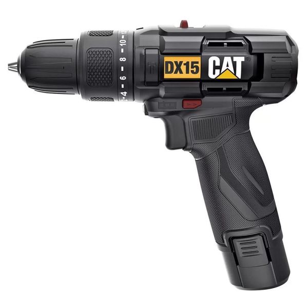 CAT DX15.1 Li-ion Çift Akülü Şarjlı Darbeli Matkap 12Volt/2.0Ah