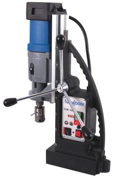 Turcoboor 100-4 Kılavuz Çekmeli Manyetik  Matkap Ø 1-32 mm / M3-M30