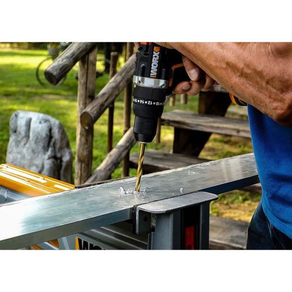 WORX WX102 Çift Akülü Kömürsüz Profesyonel Şarjlı Matkap 20Volt/2.0Ah Li-ion