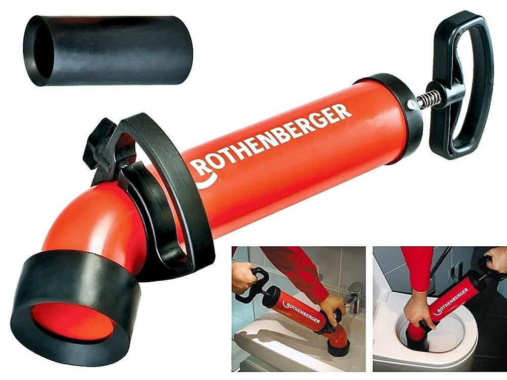 Rothenberger Ropump Super Plus Vakumlu Tıkanıklık Gider Açma Pompası