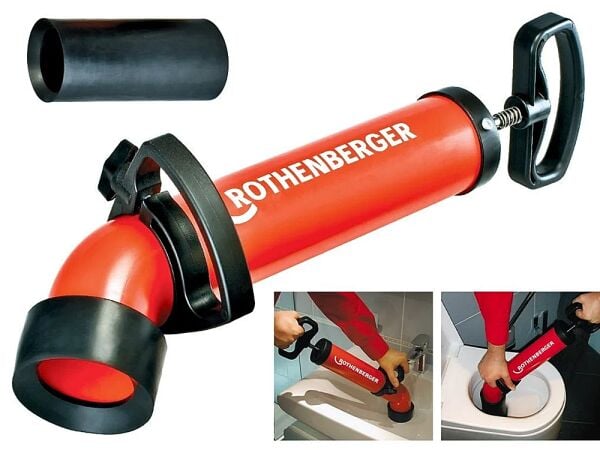 Rothenberger Ropump Super Plus Vakumlu Tıkanıklık Gider Açma Pompası