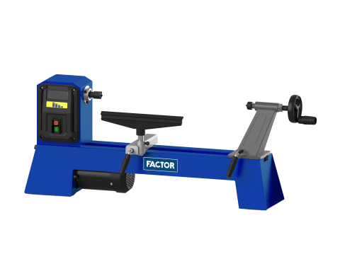 Factor WC500 500mm Ahşap Torna Makinası - Masaüstü Ağaç Torna Tezgahi