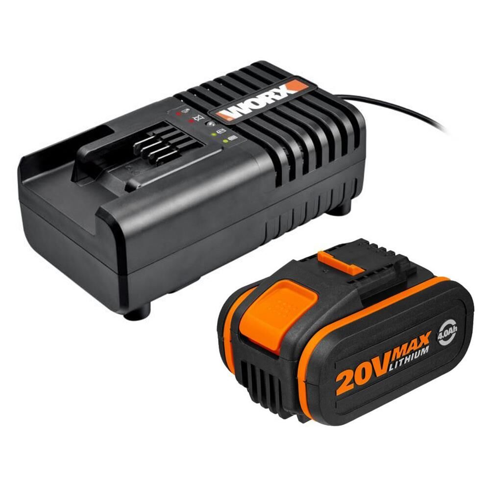 WORX WA3604 Li-ion Akü ve Akü Şarj Cihazı 20Volt 4.0Ah