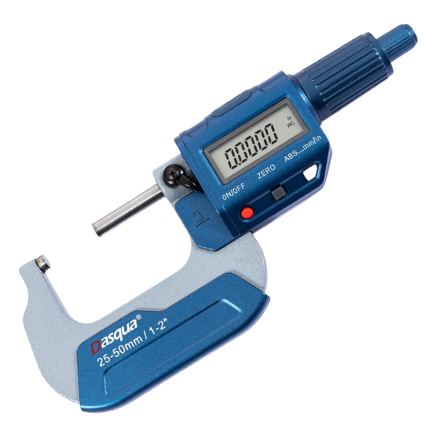 Dasqua 4230-2010 Dijital Dış Çap Mikrometre 25-50 mm | Hassas Ölçüm Cihazı