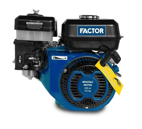 Factor GK210 Benzinli Motor 7 HP İpli Kamalı