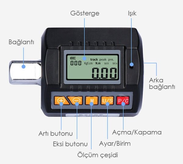 Loyka ANC-200 Dijital Tork Adaptörü