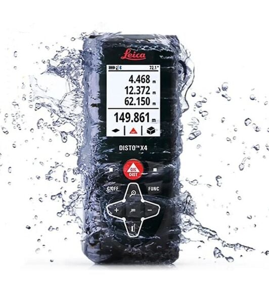 Leica DISTO™X4 Bluetooth'lu Lazer Metre 150 mt