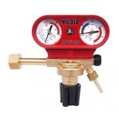 YILDIZ GAZ 5311SV Asetilen Basınç Düşürücü (Düğmeli)