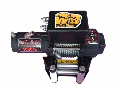 Wild Bear Tornado 4000 LB 12V Tekne ve ATV Vinci – Uzaktan Kumandalı