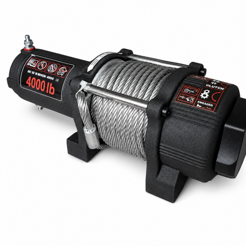 Wild Bear Tornado 4000 LB 12V Tekne ve ATV Vinci – Uzaktan Kumandalı
