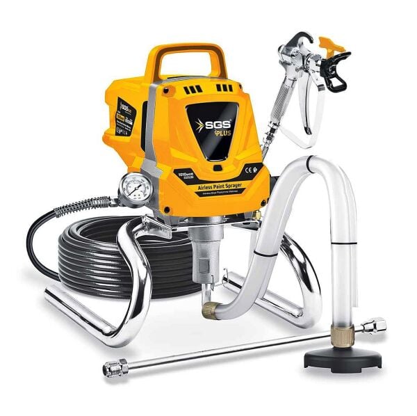 SGS 5280 Elektrikli Havasız Profesyonel Boya Püskürtme Makinası 1010 W / 207 Bar