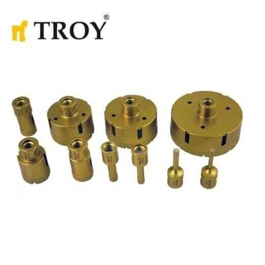 TROY 12 mm Avuç Taşlamalar için Seramik Kuru Elmas Delici