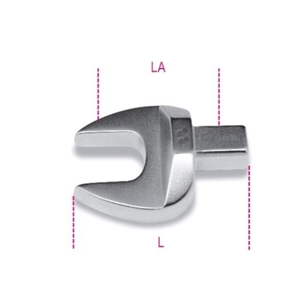 Beta 643 Açık Ağız Tork Anahtar Soketi 9x12-13mm
