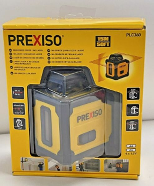 Prexiso PLC360 360 Lazer Terazi 15m