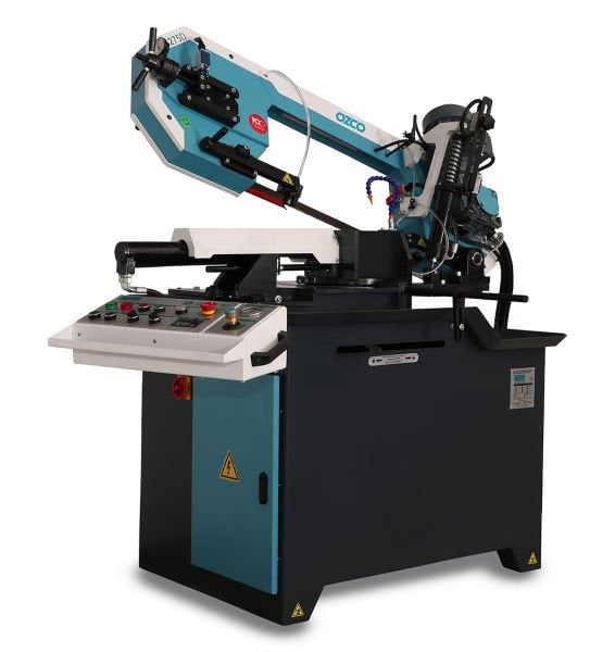 Ozco TS275D  Açılı Kesim Yarı Otomatik Şerit Testere 1,5 kW /380 V