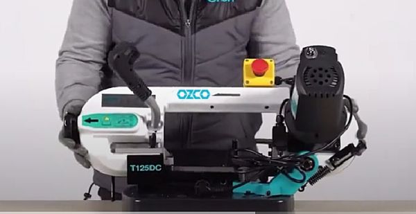 Ozco T125DC Taşınabilir Şerit Testere 1250W / 230V