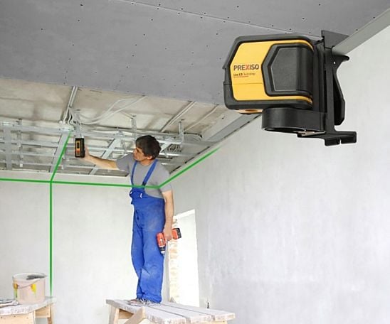 Prexıso P2LC15G Çizgi ve Nokta Lazer Yeşil 25/50m