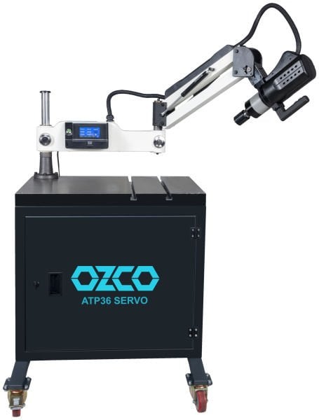 Ozco ATP36 SERVO Kollu Kılavuz Çekme Matkap M5-M36