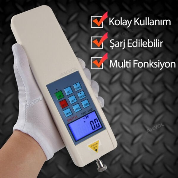Loyka HF1000 Elektronik Dijital Dinamometre