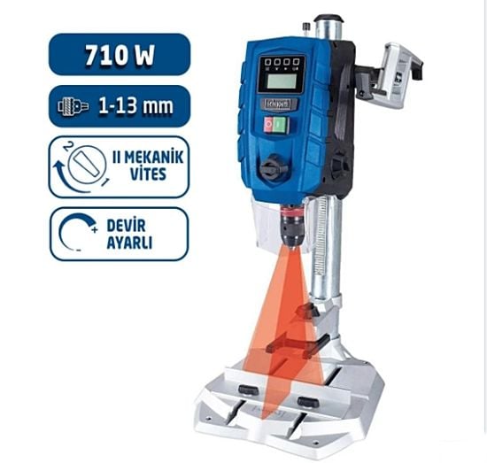 Scheppach DP60 Dijital Sütunlu Matkap