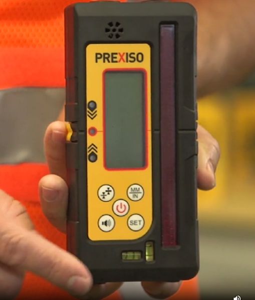 Prexıso PLR50 Kırmızı Lazer Dedektörü 50m