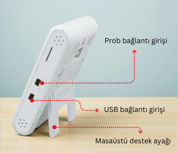 TFA 30.3045.IT \'Belair\' Kablosuz Nem ve Isı Ölçer