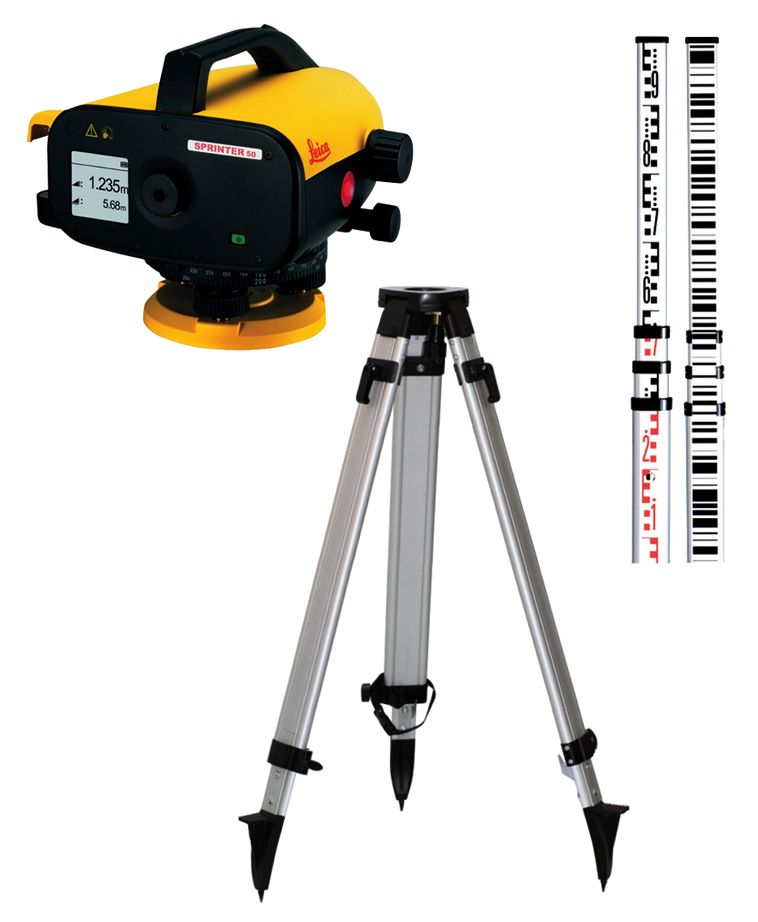 Leica SPRINTER 50 Set  Dijital Nivo