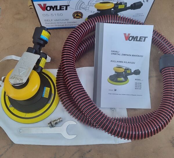 Voylet OS-5150 Orbital Havalı Zımpara Makinası 150mm