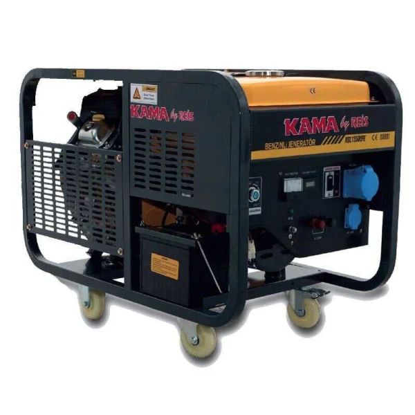 Kama By Reis KGL13000FE Monofaze Marşlı Benzinli Jeneratör 13,75 kw