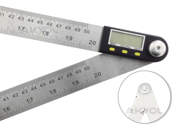 Loyka 5422-500 Dijital Açı Ölçer 50 cm