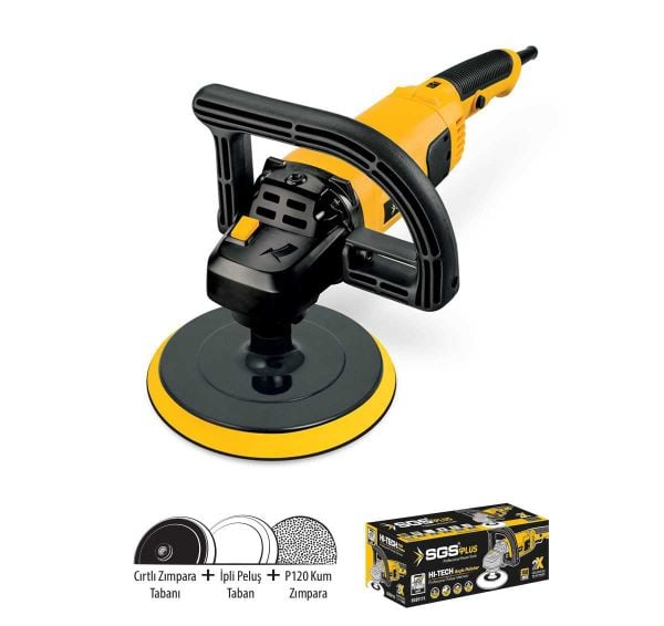 SGS Profesyonel Polisaj Makinası 1400 W / 180 mm