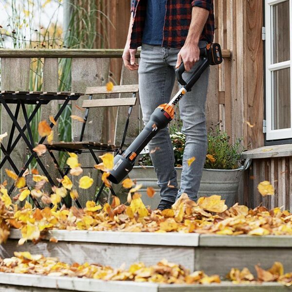 WORX 20Volt 4.0Ah. Li-ion Devir Ayarlı Yaprak Üfleme Makinası