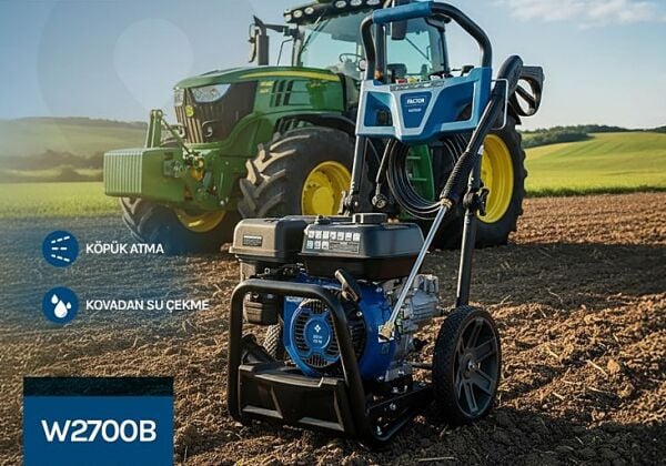 Factor W2700B Benzinli Basınçlı Yıkama Makinası | 190 Bar Yüksek Basınç