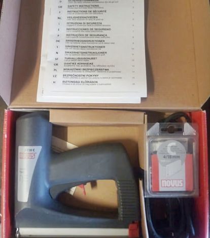 Novus  J-118 C Elektrikli Zımba Tabancası 12-18 mm