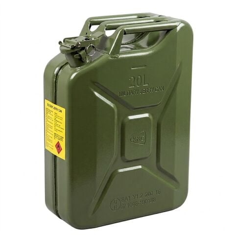 KNC 20 Lt Yeşil Metal Yakıt Bidonu KC020-8G