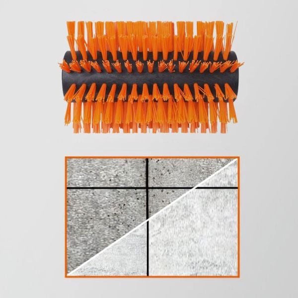 WORX WG441E ile Uyumlu Sert Yüzeyler İçin 165mm Sert Temizlik Fırçası