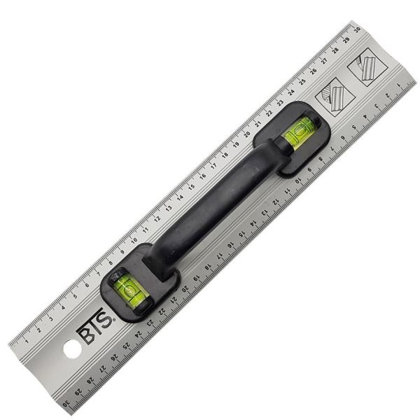 BTS BTS12267 Su Terazili Alüminyum Cetvel 500 mm
