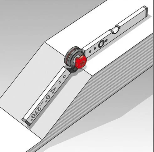 Bmi 715060080 Terazili Açı Ölçer 80 cm