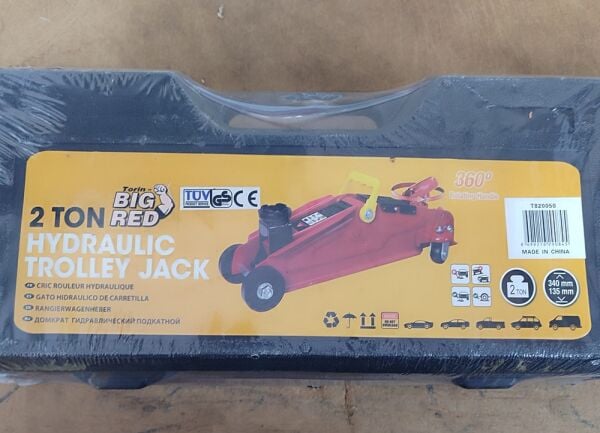 Bigred T820050 Arabalı Zemin Kriko 2 Ton