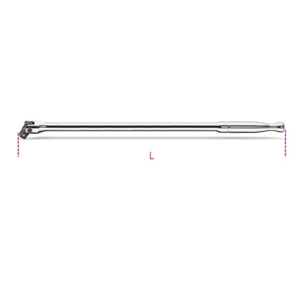 Beta 920m/35l Mafsallı Uzun Sap Lokma Anahtar 1/2''