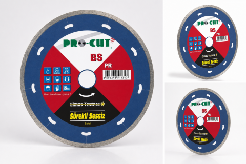 PRO-CUT Sürekli Sessiz Elmas Testere 230 mm 230 BS