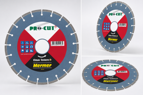 PRO-CUT Sulu Mermer Kesme Testeresi 400x60 mm 4,0 mm Mermer-400 MY